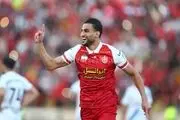 گل پرسپولیس به نساجی توسط شهاب زاهدی

