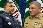 تقویت همکاری‌ها محور دیدار فرمانده نهاجا با فرمانده ارتش پاکستان
