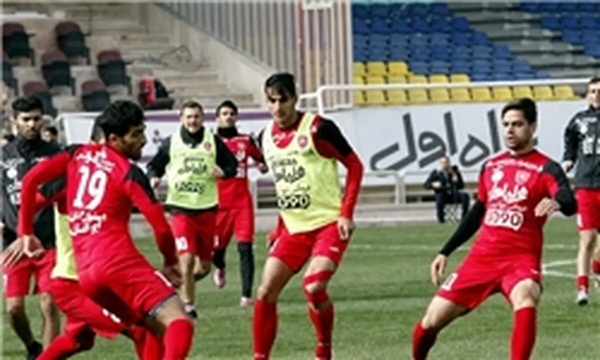 دو غایب در تمرین پرسپولیس 