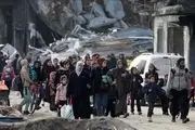 ۶۰۰ هزار فلسطینی در رفح آواره شده‌اند