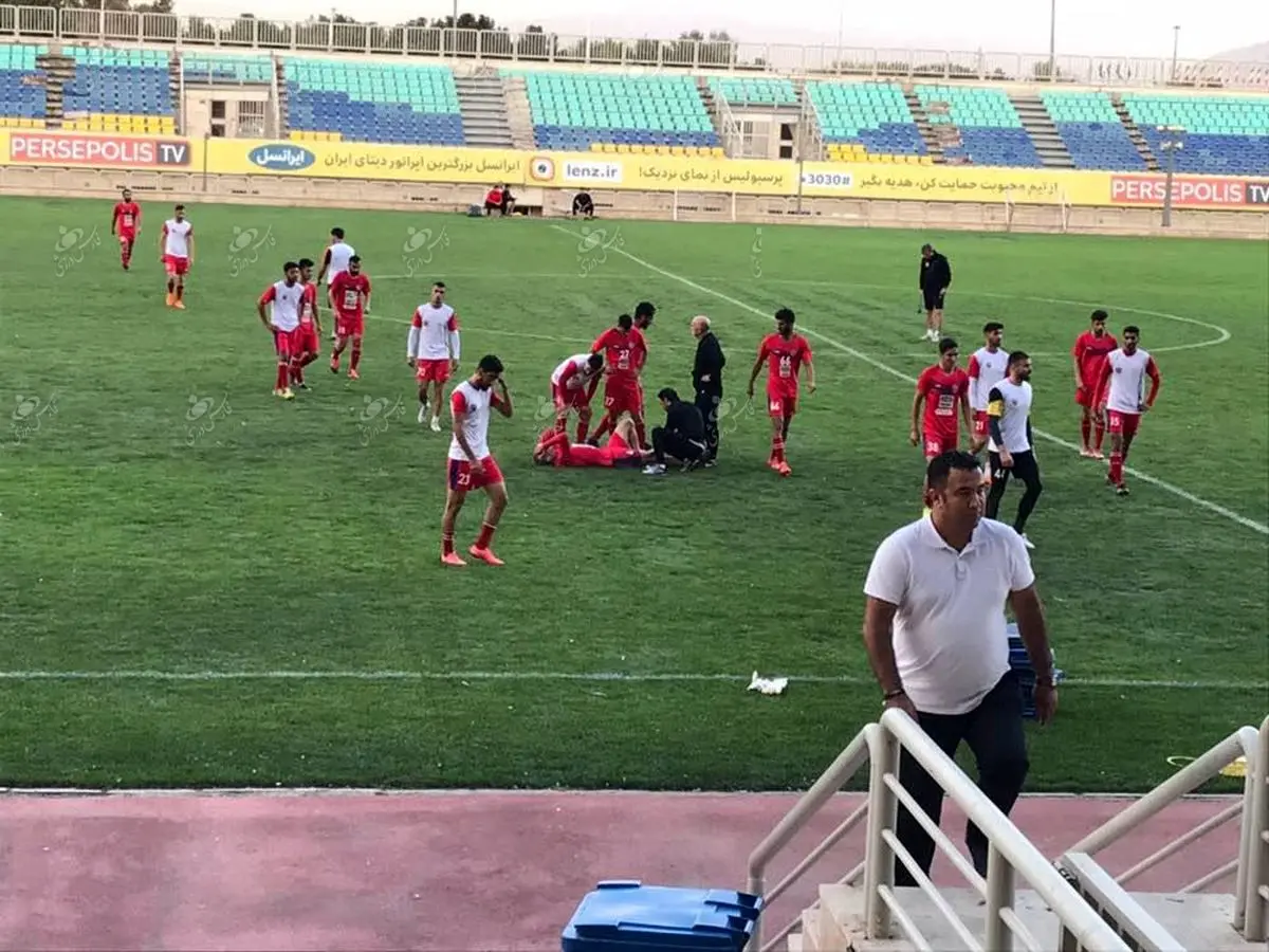 کاپیتان پرسپولیس سرخپوشان جوان را توبیخ کرد