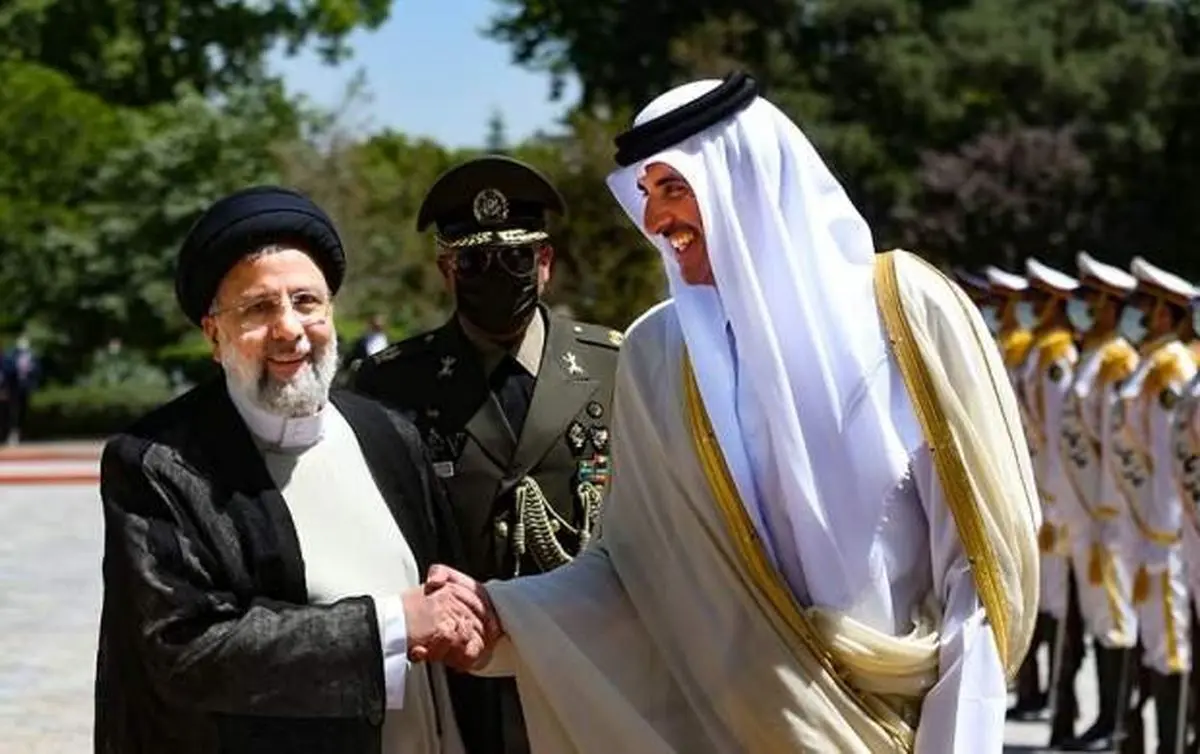 امیرعبداللهیان پیام رئیسی را به امیر قطر ابلاغ کرد