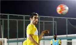 هافبک ایرانی تیم الاهلی قطر از بند مصدومیت رهایی یافت 