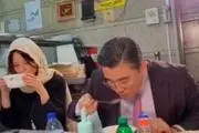 کله‌پاچه‌خوری سفیر کره‌جنوبی در ایران به همراه همسرش!
