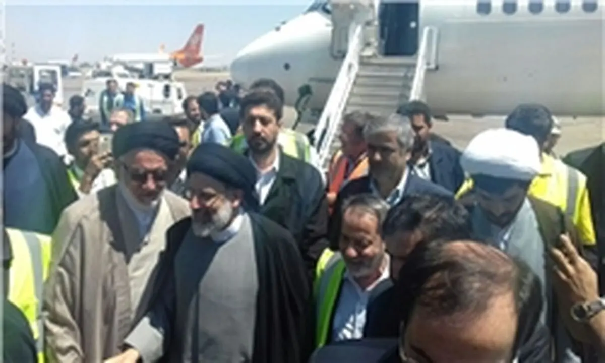 رئیسی وارد استان فارس شد