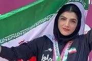 ویدیوی منتشر شده از اقامه نماز سپیده بابایی، نایب قهرمان کشتی آلیش در آسیا


