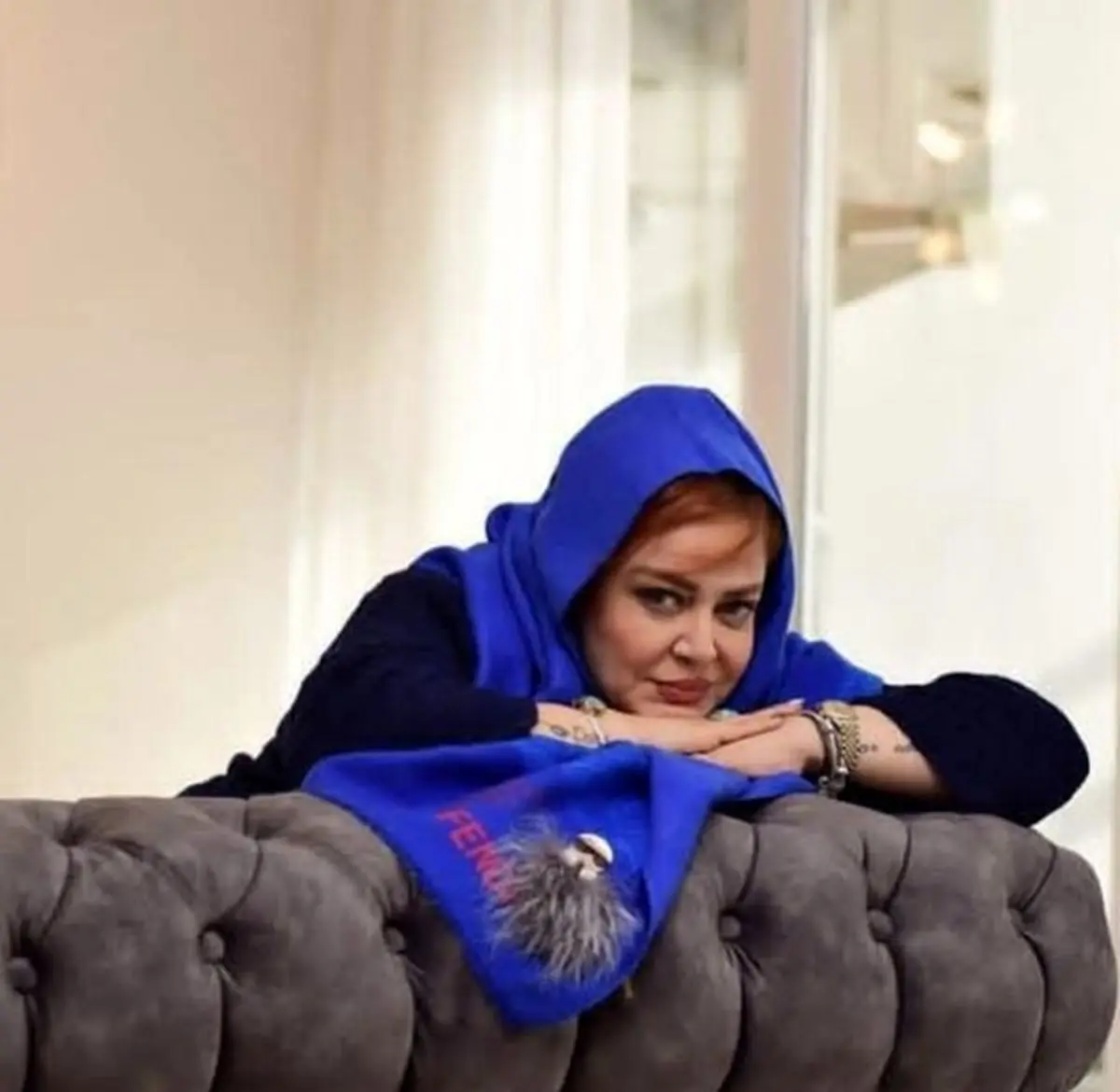 چهارمین سالگرد ازدواج بازیگر پرحاشیه/ عکس