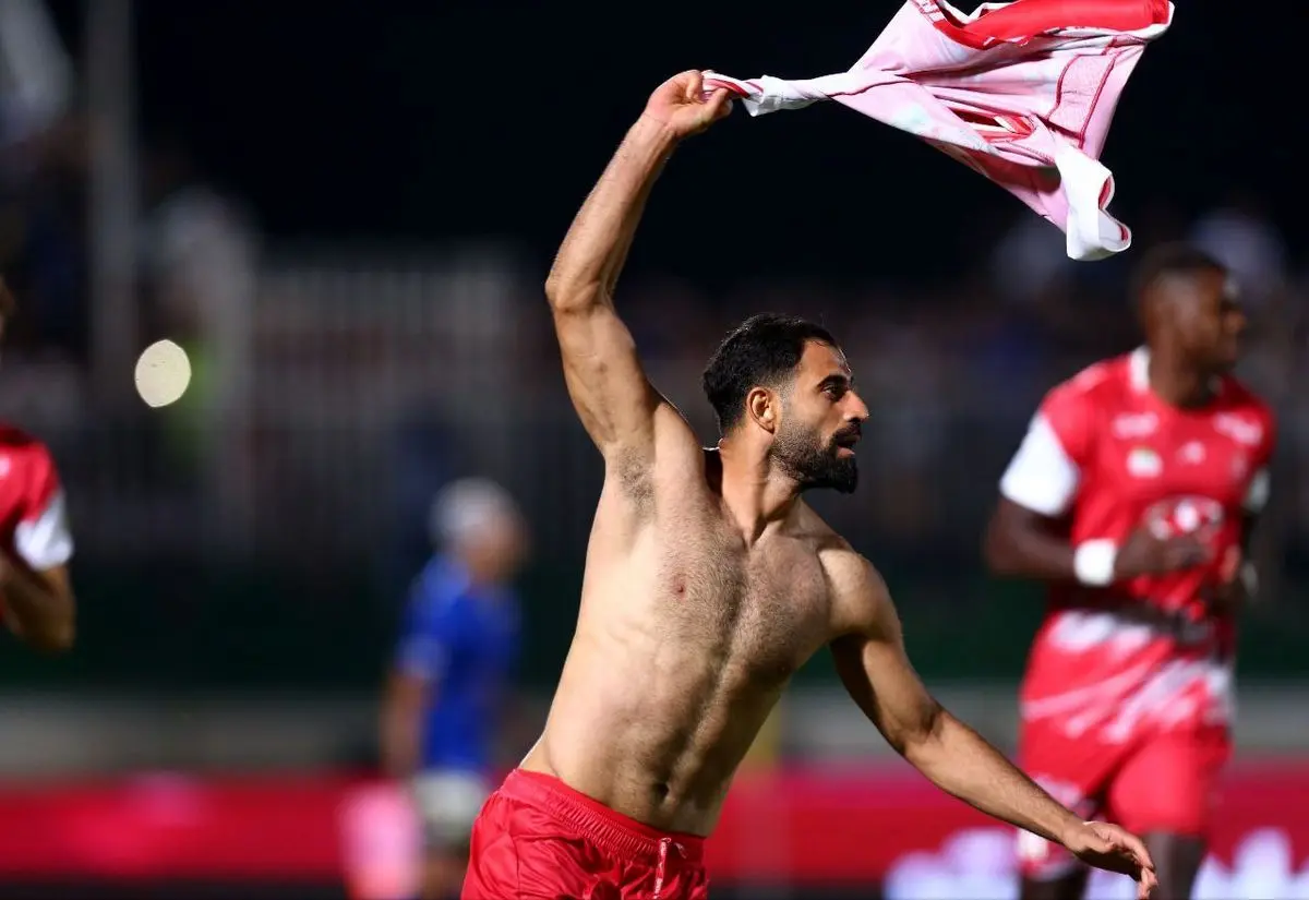 گل اول پرسپولیس به استقلال در دربی 105