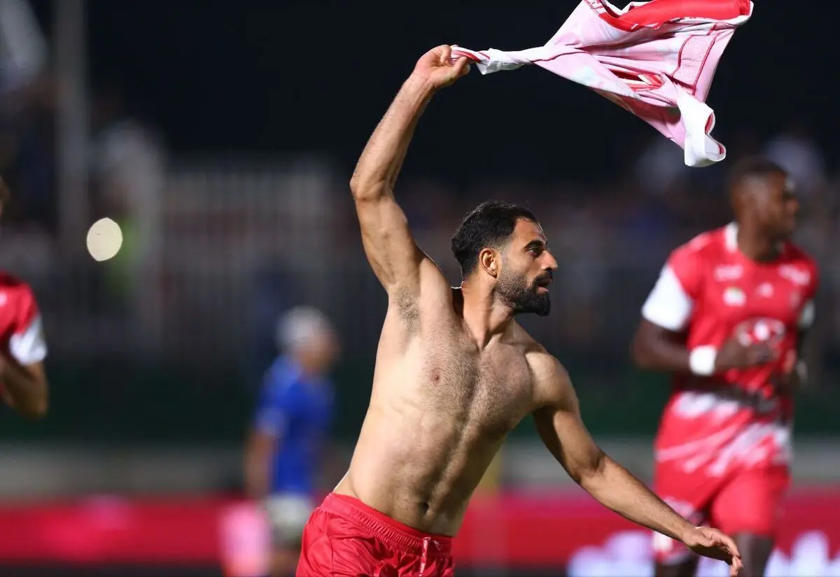 گل اول پرسپولیس به استقلال در دربی 105