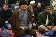  فرزند رهبر انقلاب در میان مردم +عکس