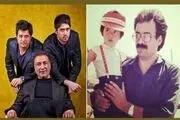 پدر و پسر بازیگر در گذر زمان/ عکس
