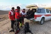 لحظه هلی برن نیروهای امدادی درمحل سقوط/فیلم