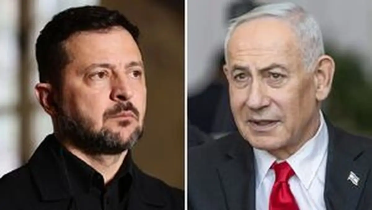 زلنسکی دلقک نامه ضدایرانی نتانیاهو را منتشر کرد