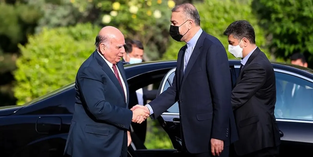 وزیر خارجه عراق با امیرعبداللهیان دیدار کرد