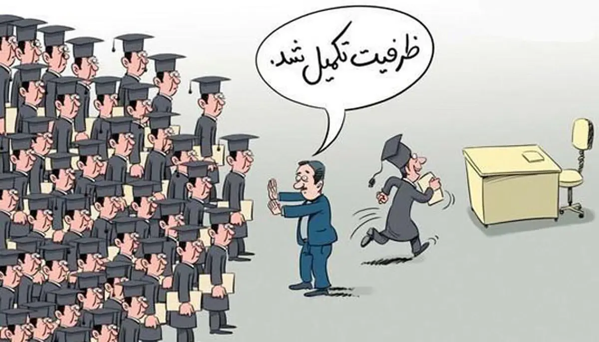 آژیر خطر بیکاری جوانان در ایران به صدا در آمد