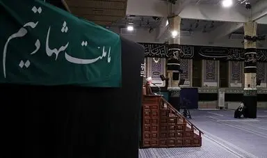 مراسم عزاداری محرم با حضور رهبر انقلاب