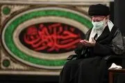 مراسم عزاداری شام غریبان اباعبدالله الحسین(ع) در حضور رهبر انقلاب