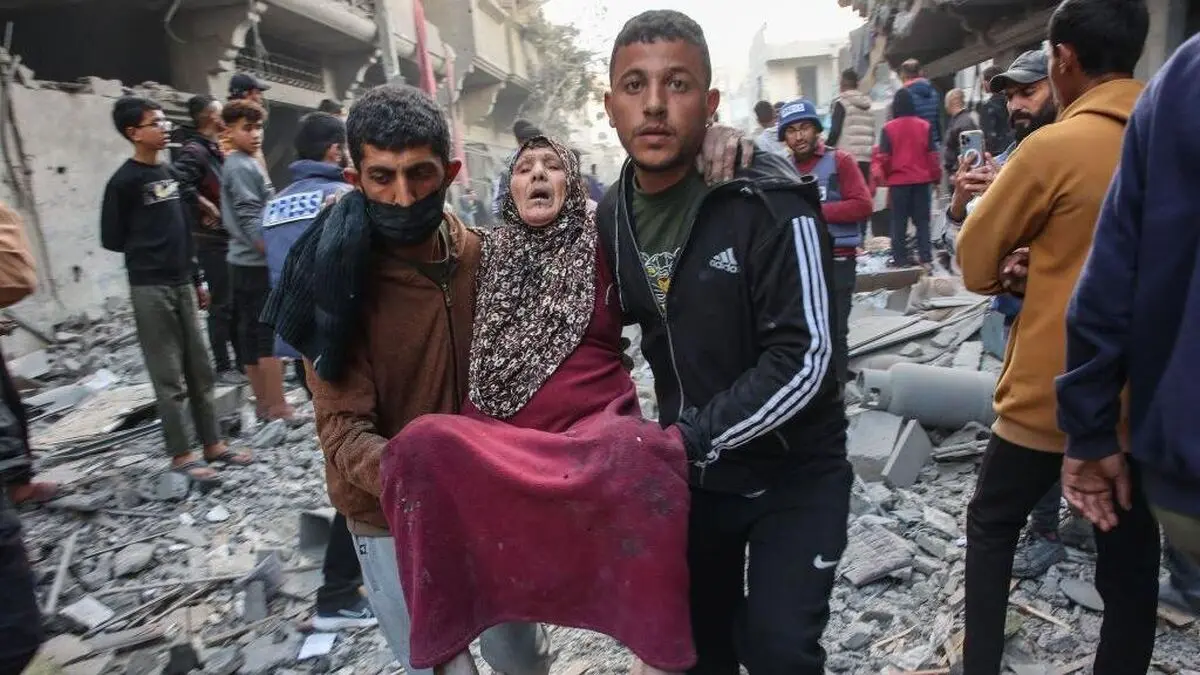 گفتگو در ریاض، قتل عام در غزه
