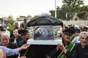  پیکر آیت‌الله ایمانی در قم به خاک سپرده شد 