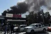 آتش سوزی در بزرگ‌ترین بازار تجاری قشم 