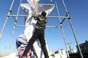 بنر تبلیغاتی بلای جان یک جوان کازرونی شد