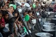 یک میلیون کودک فلسطینی بدون آب و غذا 