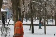 تصاویری زیبا از طبیعت برفی دیار سقز و روستای ترجان