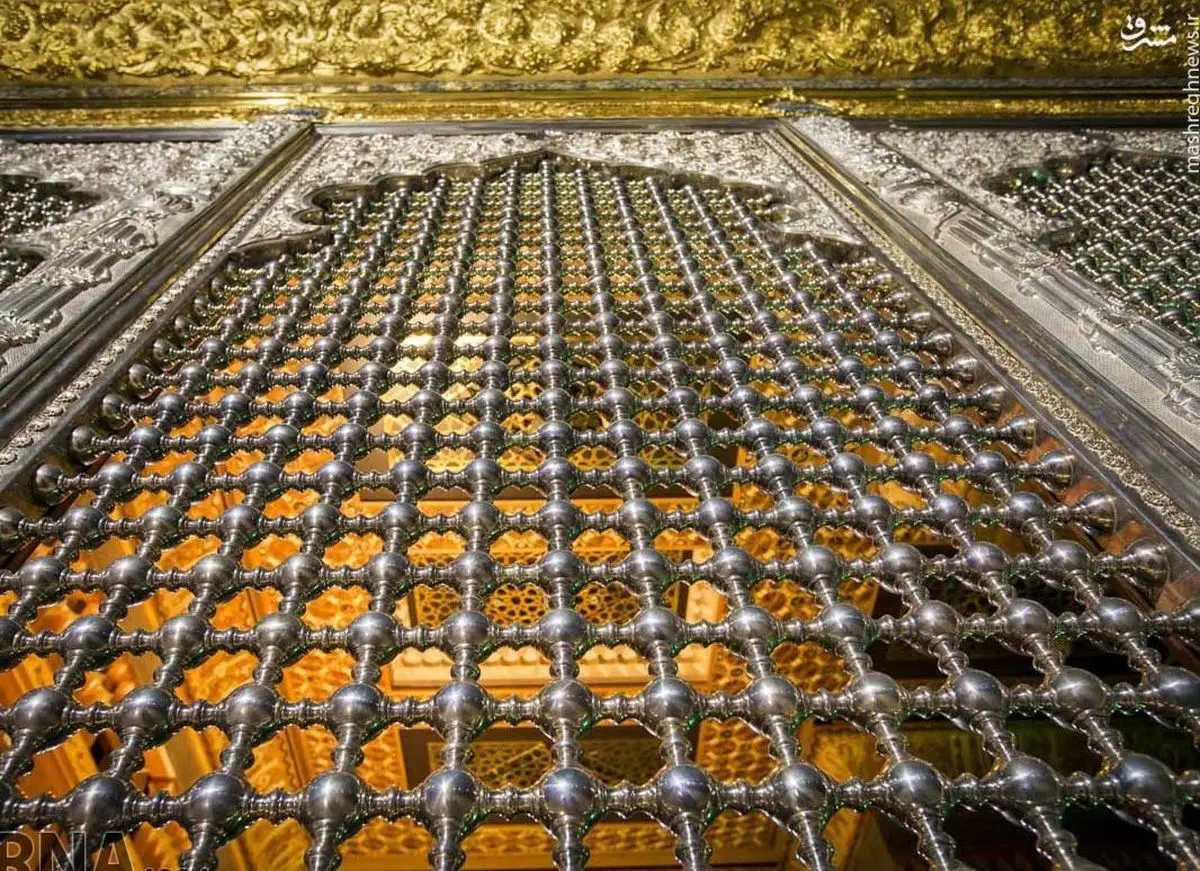 نمایی زیبا از داخل ضریح مطهر امامین عسکریین(ع) که تاکنون ندیده اید/ عکس
