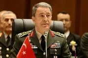 اتهام زنی وزیر دفاع ترکیه به یونان