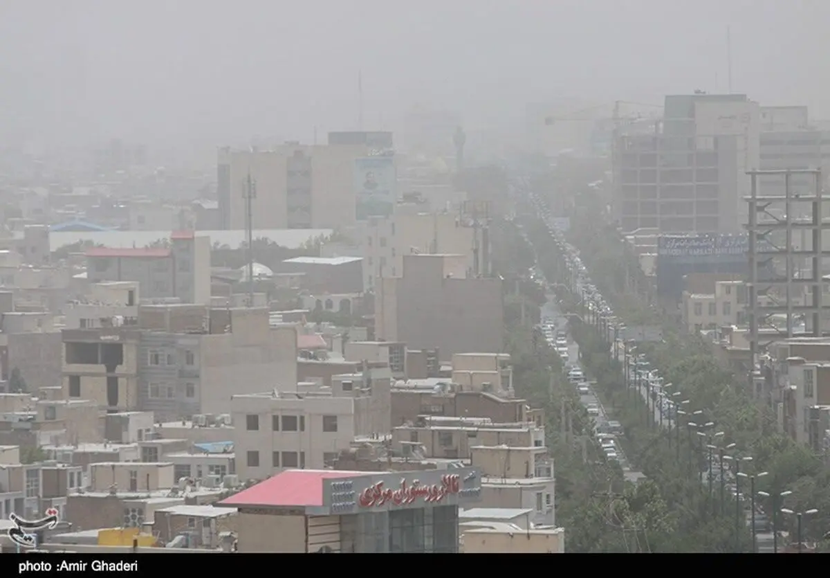  آسمان استان کرمانشاه اواخر غبارآلود می‌شود 