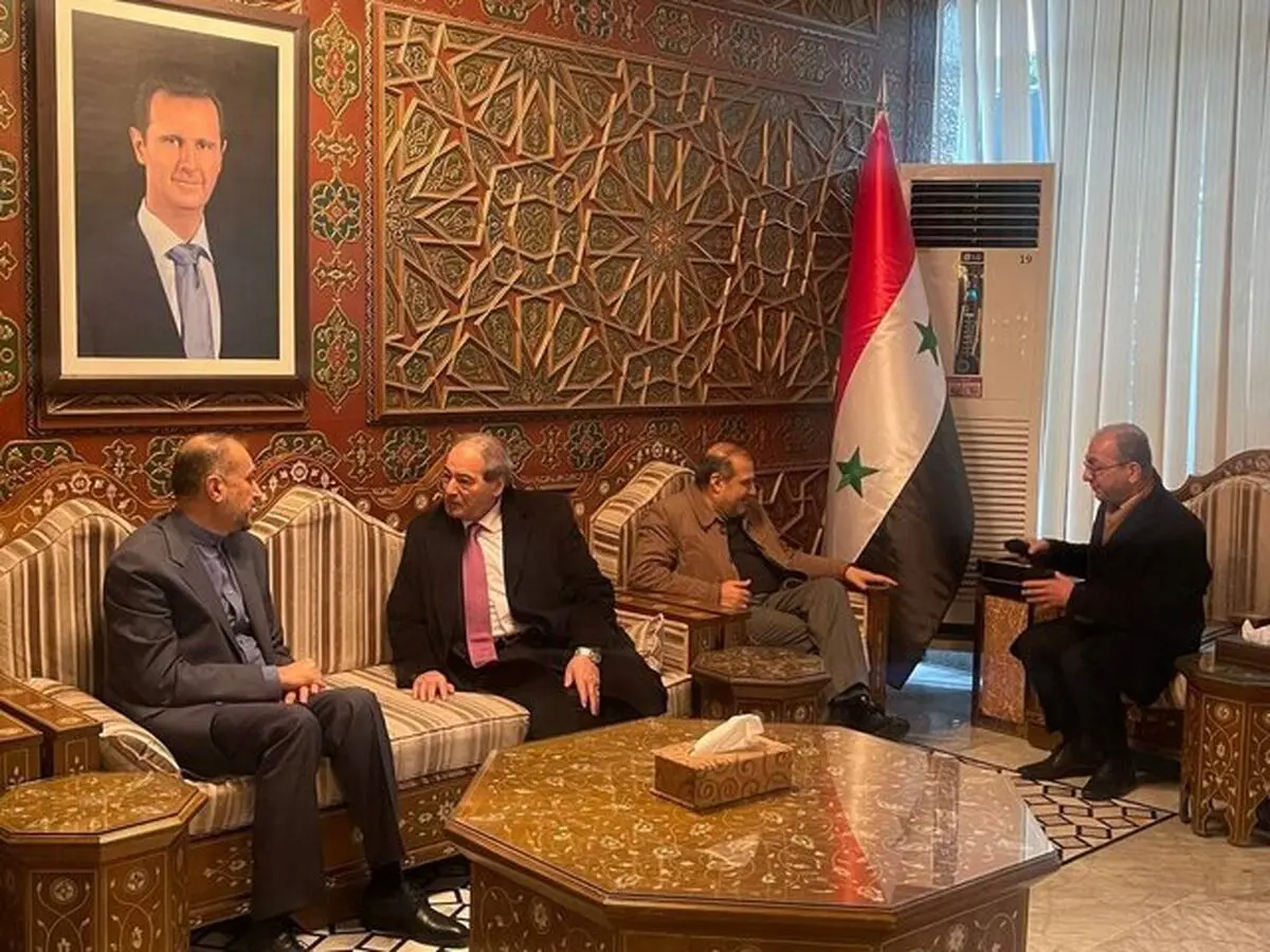 امیرعبداللهیان در راه تهران 