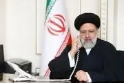 تماس تلفنی آیت الله رئیسی با خانواده شهید محمد محمدی