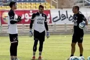 رفتار عجیب دروازه‌بان کروات پرسپولیس در تمرین تیمش