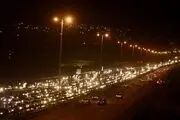 ترافیک در محورهای 9 گانه/ترافیک سنگین در جاده کرج و هراز