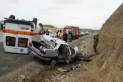 تصادف بعلت سبقت غیر مجاز امبولانس