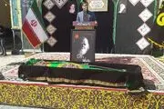 پیکر علامه حکیمی در حرم مطهر رضوی آرام گرفت+ تصاویر