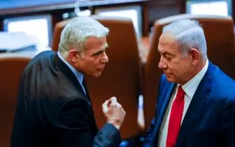 لاپید خواستار برکناری نتانیاهو شد/ جنگ در اسرائیل بین لاپید و نتانیاهو