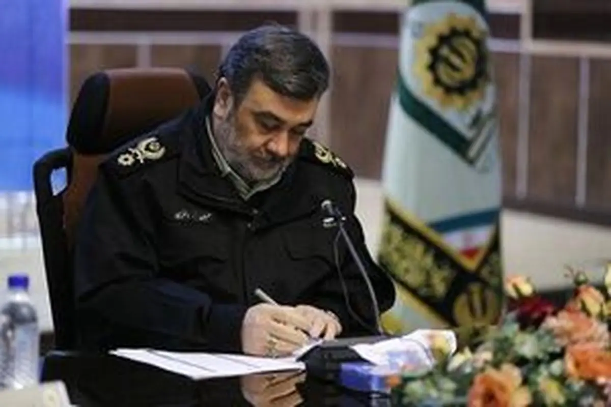 قدردانی و سپاس فرمانده ناجا از پیام مقام معظم رهبری/ لبیک نیروی انتظامی به فرمان رهبر انقلاب