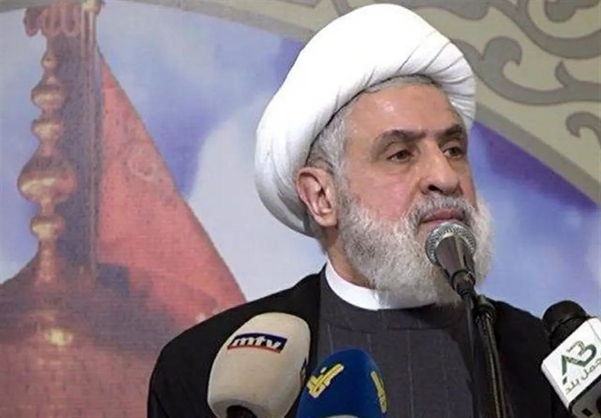 شیخ نعیم قاسم: موضع حزبالله در حمایت از غزه ثابت است