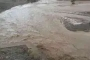 جاده روستایی هیرمند بسته شد 