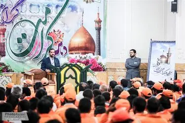 پاکبانان مشهدالرضا ميهمان حرم مطهررضوي (16)