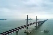 بهره‌برداری از طولانی‌ترین پل دریایی جهان+تصاویر