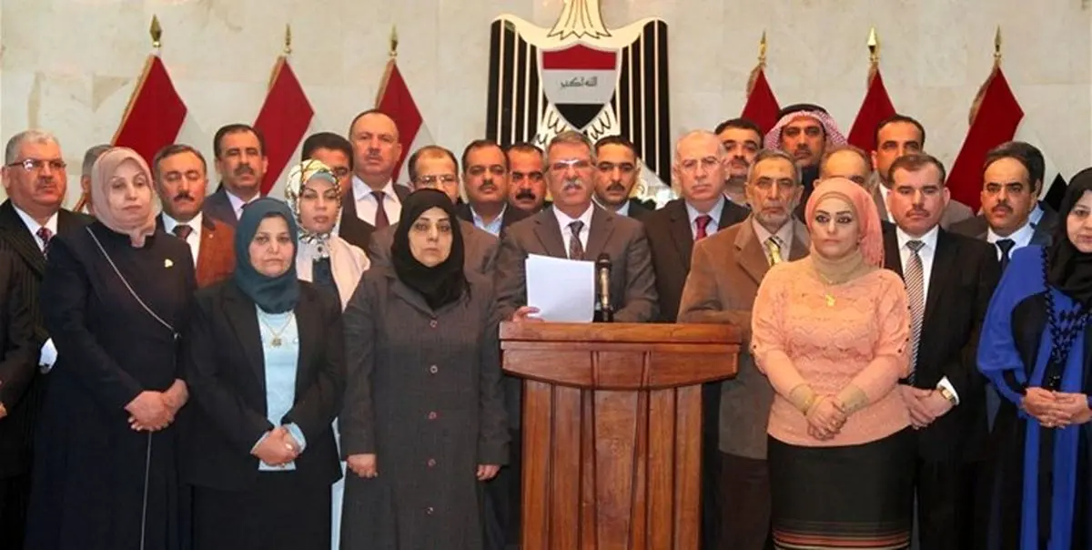 شکاف در بزرگترین ائتلاف پارلمانی اهل تسنن عراق