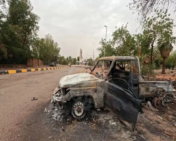 کاخ ریاست جمهوری سودان ویرانه شد