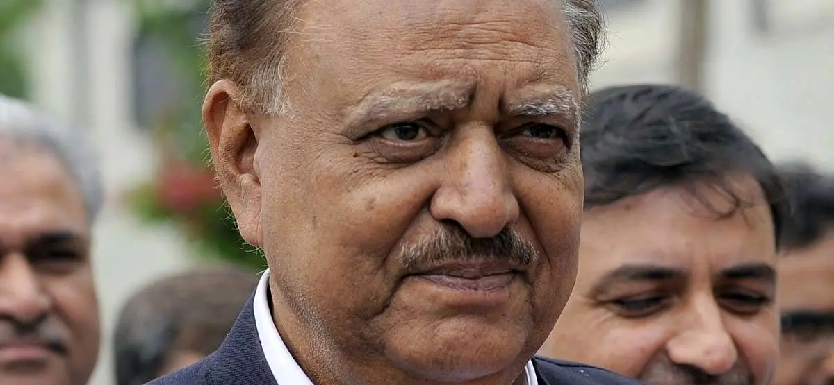 رئیس جمهور پاکستان راهی بیمارستان شد