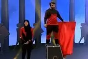 اجرای شعبده بازی امشب عصر جدید+فیلم