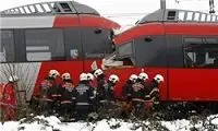 تصادف قطار در اتریش با بیش از ۲۰ زخمی