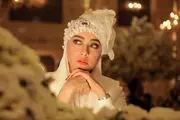 بازگشت «بهاره کیان افشار» با لباس عروس به سینماها/ عکس