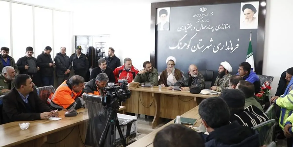 رفع مشکلات ناشی از بارندگی در کوهرنگ سرعت می‌گیرد