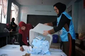 دو میلیون نفر در انتخابات ریاست جمهوری افغانستان رای دادند